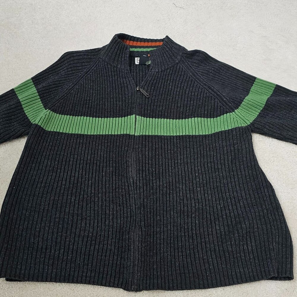 Arizona Mens Medium zip up sweater